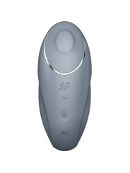 Vibratore Tap & Climax 1 Clitoride Lay-On Grigio - SATISFYER LAYONS - Vibratori Clitoride | erosidea.com