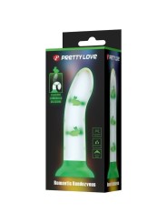 Dildo Magico Nightfall Senza Vibrazioni Verde Luminoso - PRETTY LOVE FLIRTATION - Dildo Speciali | erosidea.com
