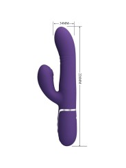 Vibratore Multifunzione G-Spot Viola - PRETTY LOVE FLIRTATION - Vibratori punto G | erosidea.com