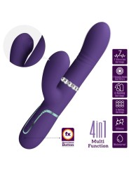 Vibratore Multifunzione G-Spot Viola - PRETTY LOVE FLIRTATION - Vibratori punto G | erosidea.com