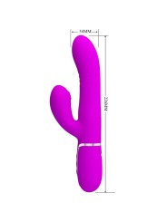 Vibratore Multifunzione G-Spot Fucsia - PRETTY LOVE FLIRTATION - Vibratori punto G | erosidea.com