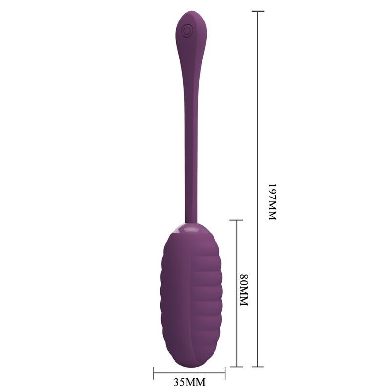 Uovo Vibrante Ricaricabile Casper Viola - PRETTY LOVE SMART - Ovetti Palline Sfere | erosidea.com