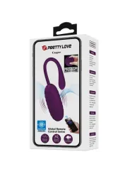 Uovo Vibrante Ricaricabile Casper Viola - PRETTY LOVE SMART - Ovetti Palline Sfere | erosidea.com