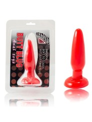 Plug Anale Piccolo Rosso 15 Cm - BAILE ANAL - Plug e Catene Anali | erosidea.com