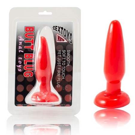 Plug Anale Piccolo Rosso 15 Cm - BAILE ANAL - Plug e Catene Anali | erosidea.com