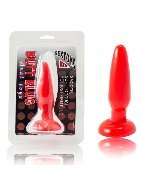 Plug Anale Piccolo Rosso 15 Cm - BAILE ANAL - Plug e Catene Anali | erosidea.com