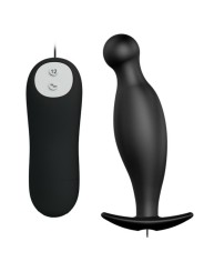 Plug Anale In Silicone 12 Modalit Di Vibrazione Nero - PRETTY LOVE - Plug e Catene Anali | erosidea.com