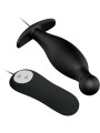 Plug Anale In Silicone 12 Modalit Di Vibrazione Nero - PRETTY LOVE - Plug e Catene Anali | erosidea.com