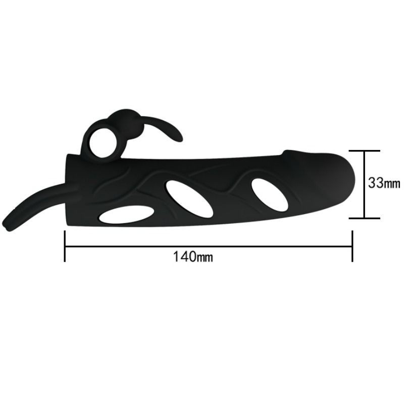 Copertura In Silicone Con Vibrazione 14 Cm 1.0 - PRETTY LOVE MALE - Vibratori | erosidea.com