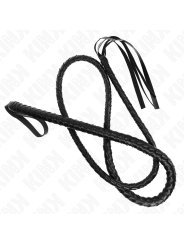Kink - Frusta Serpente Lunga Nera 210 Cm - KINK IMPACT & TOUCH - Fruste e Sculacciatori | erosidea.com