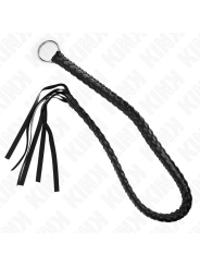 Kink - Frusta Serpente Con Anello Mano Nera 65 Cm - KINK IMPACT & TOUCH - Fruste e Sculacciatori | erosidea.com
