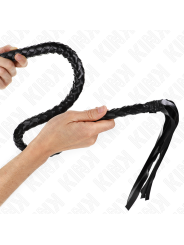 Kink - Frusta Serpente Con Anello Mano Nera 65 Cm - KINK IMPACT & TOUCH - Fruste e Sculacciatori | erosidea.com