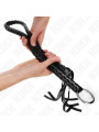 Kink - Frusta Serpente Con Anello Mano Nera 65 Cm - KINK IMPACT & TOUCH - Fruste e Sculacciatori | erosidea.com