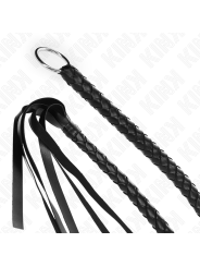 Kink - Frusta Serpente Con Anello Mano Nera 65 Cm - KINK IMPACT & TOUCH - Fruste e Sculacciatori | erosidea.com