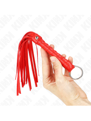 Kink - Mini Frusta Semplice Rossa 28 Cm - KINK IMPACT & TOUCH - Fruste e Sculacciatori | erosidea.com