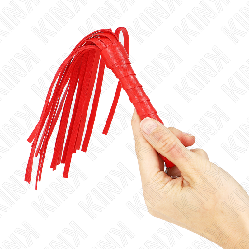 Kink - Mini Frusta Semplice Rossa 28 Cm - KINK IMPACT & TOUCH - Fruste e Sculacciatori | erosidea.com