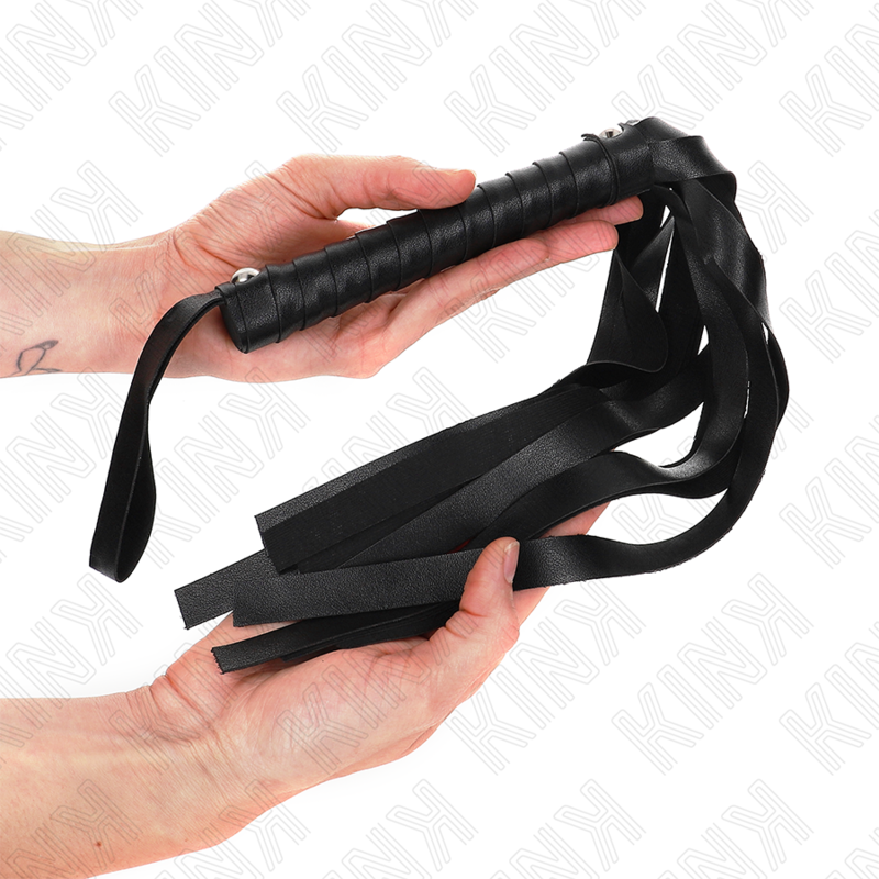 Kink - Frusta Coda Larga Nera 485 Cm - KINK IMPACT & TOUCH - Fruste e Sculacciatori | erosidea.com