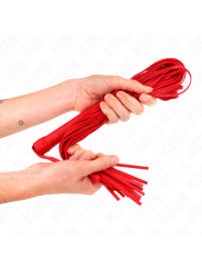 Kink - Frusta In Pvc Morbido Rosso 70 Cm - KINK IMPACT & TOUCH - Fruste e Sculacciatori | erosidea.com