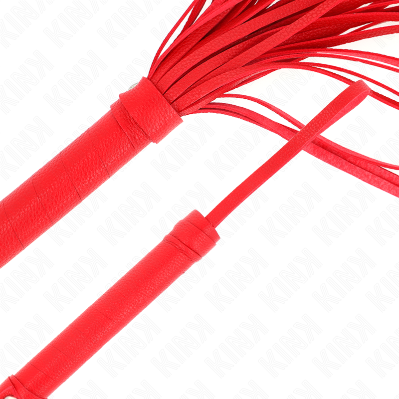 Kink - Frusta In Pvc Morbido Rosso 70 Cm - KINK IMPACT & TOUCH - Fruste e Sculacciatori | erosidea.com