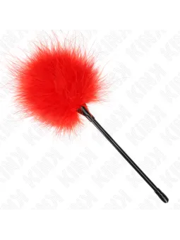 Kink - Piume Sollecitanti Con Pagaia A Forma Di Rosa 8 Cm - KINK IMPACT & TOUCH - Fruste e Sculacciatori | erosidea.com