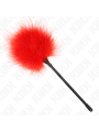 Kink - Piume Rosse Tickle Utilizzate Per Il Kit Bondage 27 Cm - KINK IMPACT & TOUCH - Fruste e Sculacciatori | erosidea.com