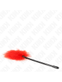 Kink - Piume Rosse Tickle Utilizzate Per Il Kit Bondage 27 Cm - KINK IMPACT & TOUCH - Fruste e Sculacciatori | erosidea.com