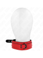 Kink - Collana Regolabile Vino Rosso 375-495 Cm X 5 Cm - KINK COLLAR & GAG - Bondage | erosidea.com