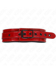 Kink - Collana Regolabile Vino Rosso 375-495 Cm X 5 Cm - KINK COLLAR & GAG - Bondage | erosidea.com
