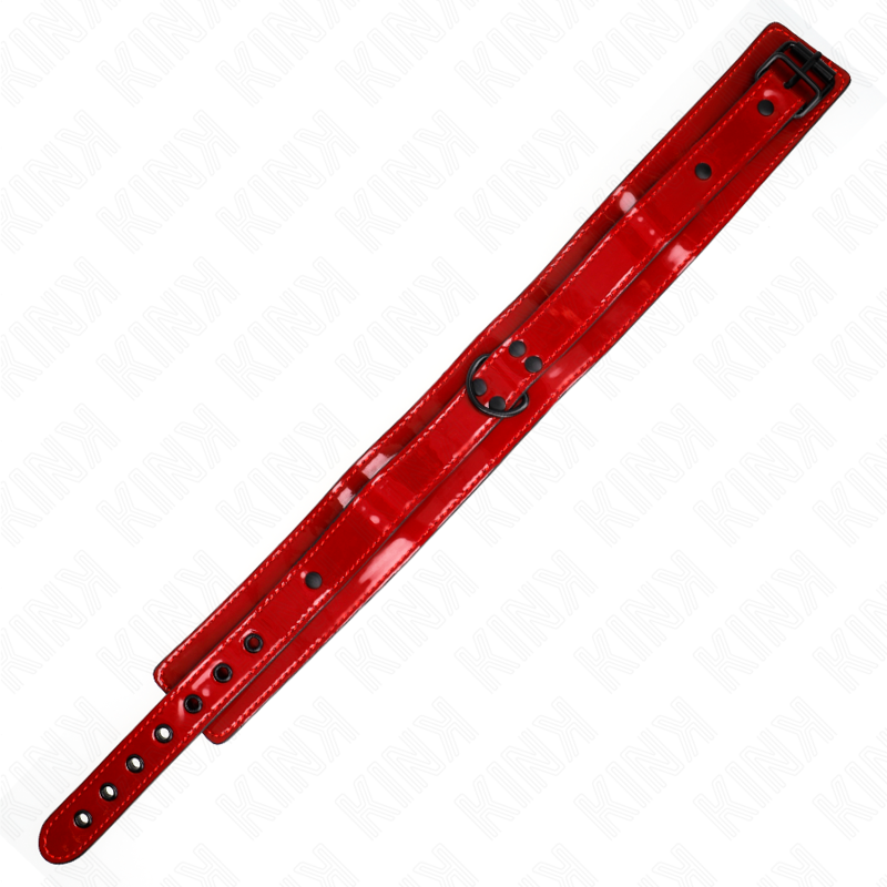 Kink - Collana Regolabile Vino Rosso 375-495 Cm X 5 Cm - KINK COLLAR & GAG - Bondage | erosidea.com