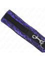 Kink - Collana Corta In Pizzo Di Velluto Con Cintura 105 Cm Con Profilo In Nylon 44 X 55 Cm - KINK COLLAR & GAG - Bondage | erosidea.com