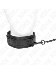 Kink - Collare Bondage In Neoprene Modello 2 Con Cintura 78 Cm Regolabile 375 X 495 Cm - KINK COLLAR & GAG - Collari e Guinzagli | erosidea.com