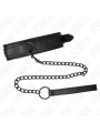 Kink - Collare Bondage In Neoprene Modello 2 Con Cintura 78 Cm Regolabile 375 X 495 Cm - KINK COLLAR & GAG - Collari e Guinzagli | erosidea.com