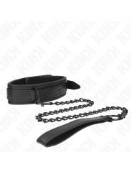 Kink - Collare Bondage In Neoprene Modello 2 Con Cintura 78 Cm Regolabile 375 X 495 Cm - KINK COLLAR & GAG - Collari e Guinzagli | erosidea.com