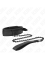 Kink - Collare Bondage In Neoprene Modello 2 Con Cintura 78 Cm Regolabile 375 X 495 Cm - KINK COLLAR & GAG - Collari e Guinzagli | erosidea.com