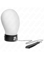 Kink - Collana Con Cintura 65 Cm Con Cinturino Largo Nero Regolabile 335-41 Cm X 5 Cm - KINK COLLAR & GAG - Bondage | erosidea.com