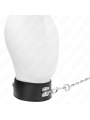 Kink - Collana Con Cintura 65 Cm Con Cinturino Largo Nero Regolabile 335-41 Cm X 5 Cm - KINK COLLAR & GAG - Bondage | erosidea.com