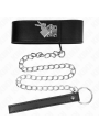 Kink - Collana Con Cintura 65 Cm Con Cinturino Largo Nero Regolabile 335-41 Cm X 5 Cm - KINK COLLAR & GAG - Bondage | erosidea.com
