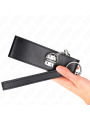 Kink - Collana Con Cintura 65 Cm Con Cinturino Largo Nero Regolabile 335-41 Cm X 5 Cm - KINK COLLAR & GAG - Bondage | erosidea.com
