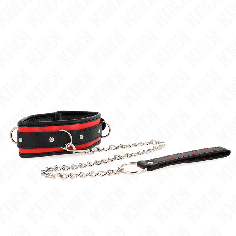 Kink - Collana Pesante Con Cintura 65 Cm Modello 2 Regolabile 365-50 Cm - KINK COLLAR & GAG - Bondage | erosidea.com