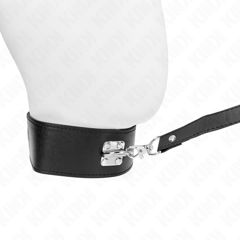 Kink - Collana Con Cintura 116 Cm Modello 2 Regolabile 36-43 Cm X 5 Cm - KINK COLLAR & GAG - Bondage | erosidea.com