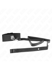 Kink - Collana Con Cintura 116 Cm Modello 2 Regolabile 36-43 Cm X 5 Cm - KINK COLLAR & GAG - Bondage | erosidea.com