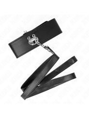 Kink - Collana Con Cintura 116 Cm Modello 2 Regolabile 36-43 Cm X 5 Cm - KINK COLLAR & GAG - Bondage | erosidea.com