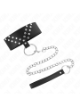 Kink - Collana Con Cintura 65 Cm Con Rivetto A V Regolabile 36-43 Cm X 5 Cm - KINK COLLAR & GAG - Bondage | erosidea.com