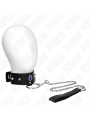 Kink - Collana 65 Cm Con Cinturino Con Diamanti Blu Regolabile 36-43 Cm X 5 Cm - KINK COLLAR & GAG - Bondage | erosidea.com
