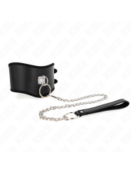Kink - Collana 65 Cm Con Cinturino Largo Regolabile 40-55 Cm X 10 Cm - KINK COLLAR & GAG - Bondage | erosidea.com