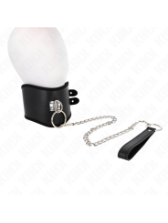 Kink - Collana 65 Cm Con Cinturino Largo Regolabile 40-55 Cm X 10 Cm - KINK COLLAR & GAG - Bondage | erosidea.com