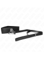 Kink - Guinzaglio Borchie 116 Cm Collare Con Cinturino In Similpelle 50 X 5 Cm - KINK COLLAR & GAG - Collari e Guinzagli | erosidea.com