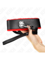 Kink - Collana Con Cintura 116 Cm Con Cinturino In Pelle Rosso Regolabile 40-48 Cm X 6 Cm - KINK COLLAR & GAG - Bondage | erosidea.com
