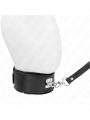Kink - Collana Con Cintura 116 Cm Con Cinturino In Pelle Nera Regolabile 40-48 Cm X 6 Cm - KINK COLLAR & GAG - Bondage | erosidea.com