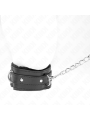 Kink - Collare Con Guinzaglio 65 Cm Con Restrizioni Nero 36-42 Cm X 55 Cm - KINK COLLAR & GAG - Collari e Guinzagli | erosidea.com